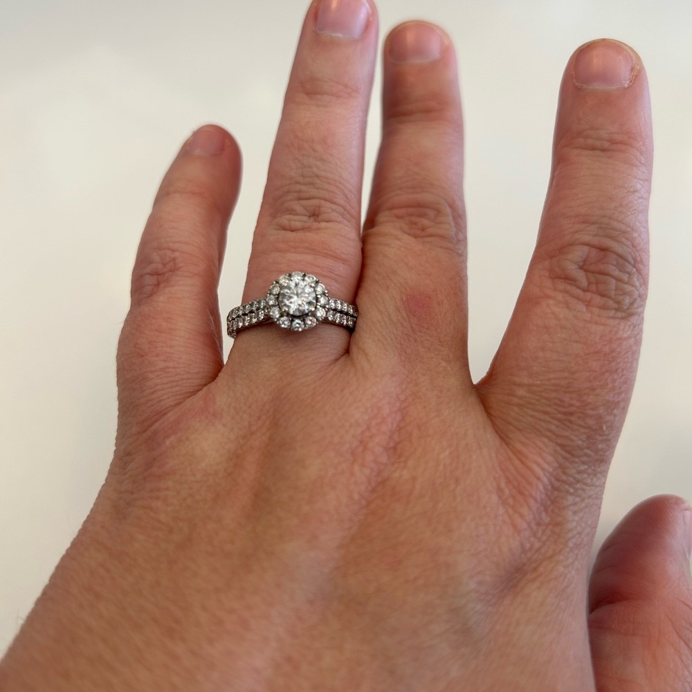 Kay jewelers lab created engagement ring
